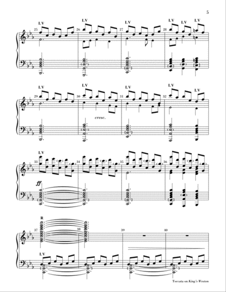 Toccata on 