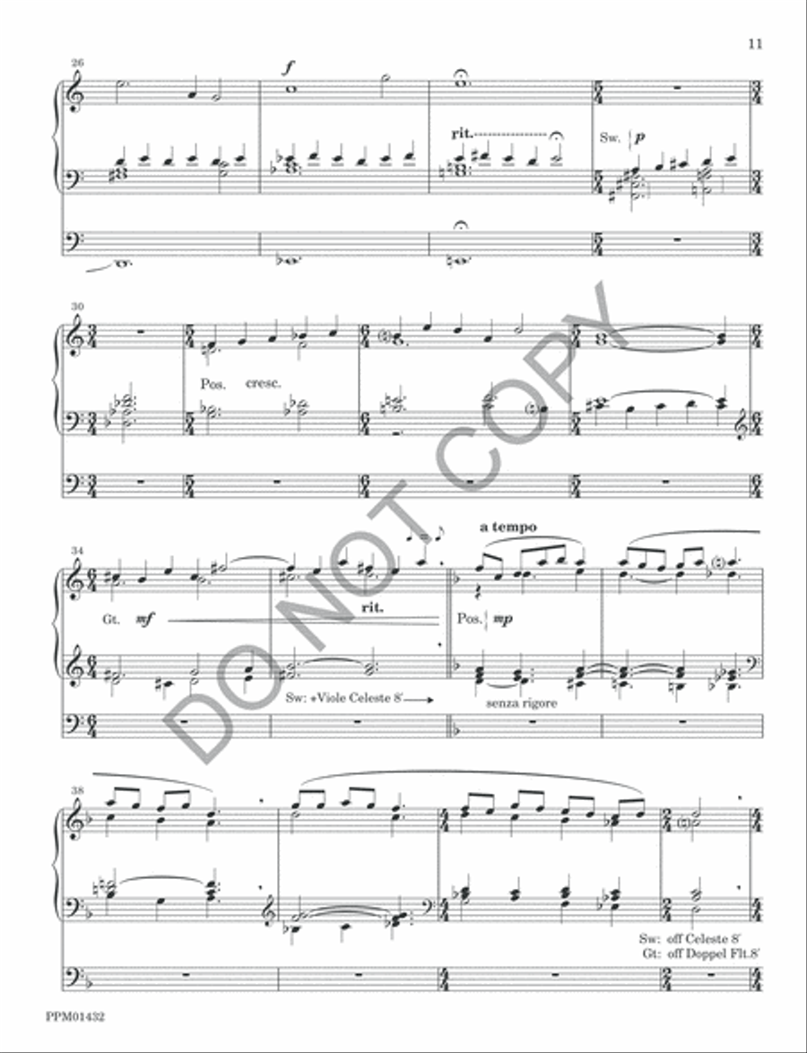 Communion Communion Organ scores gallery preview page 14