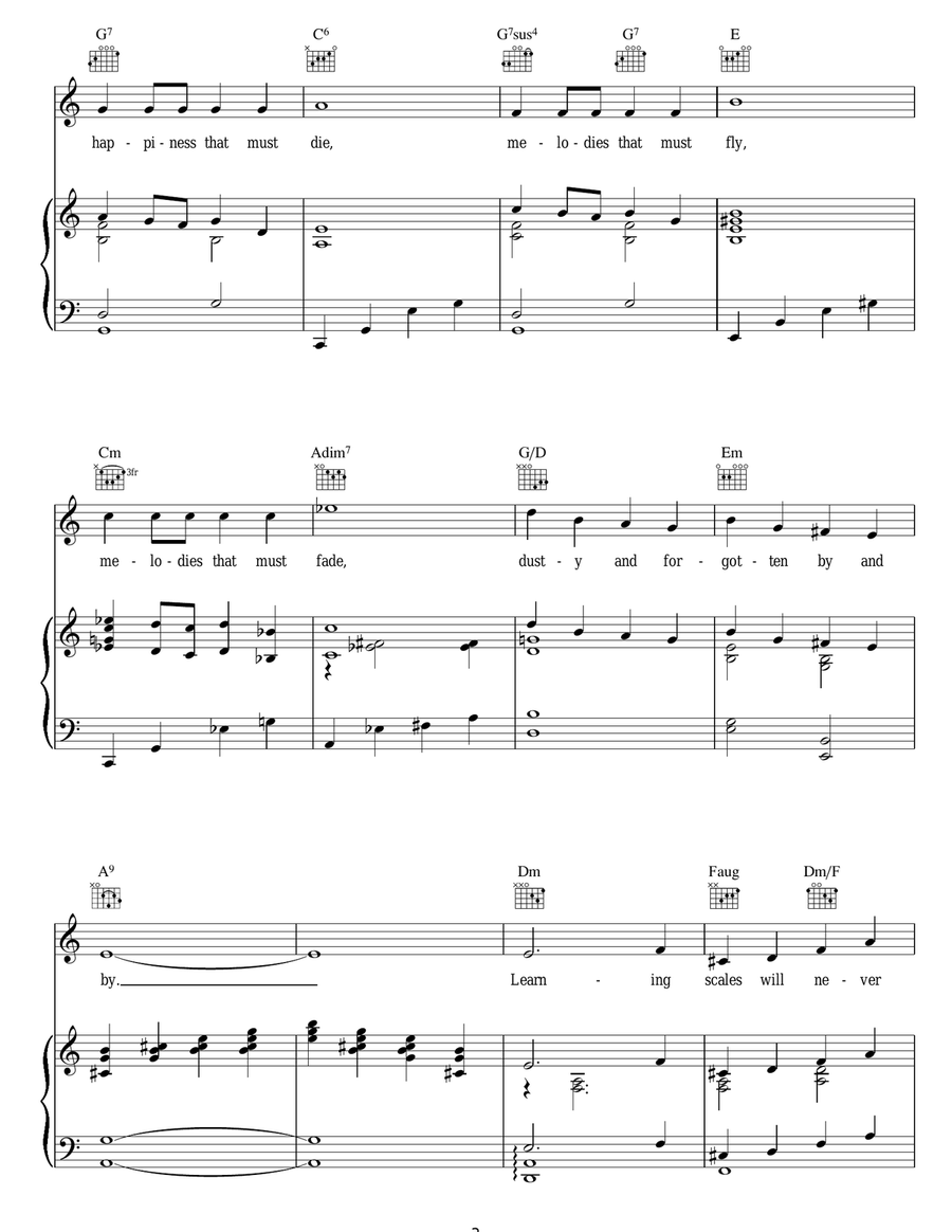I'll See You Again Guitar scores gallery preview page 3
