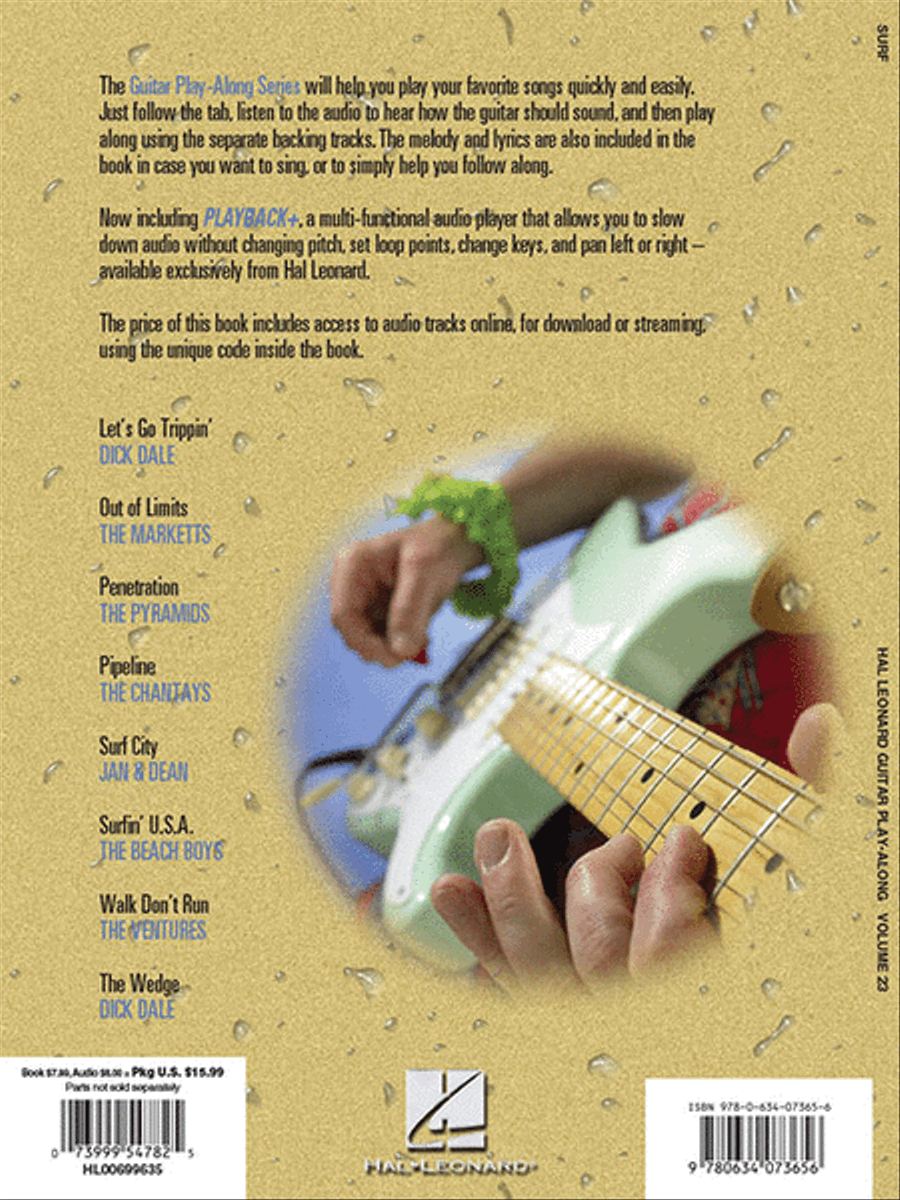 Surf Guitar Tablature scores gallery preview page 6