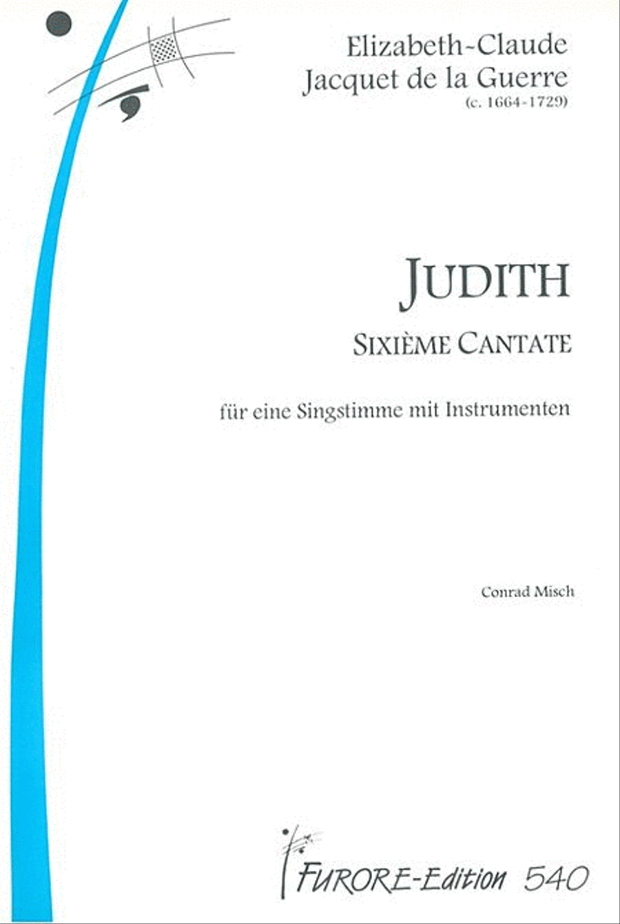 Judith. Cantata Voice Solo scores gallery preview page 1