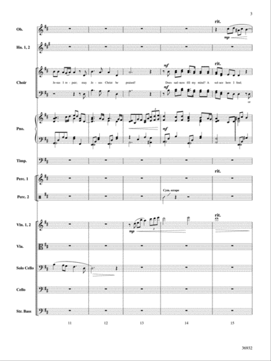 Christ Be Praised Choir scores gallery preview page 4