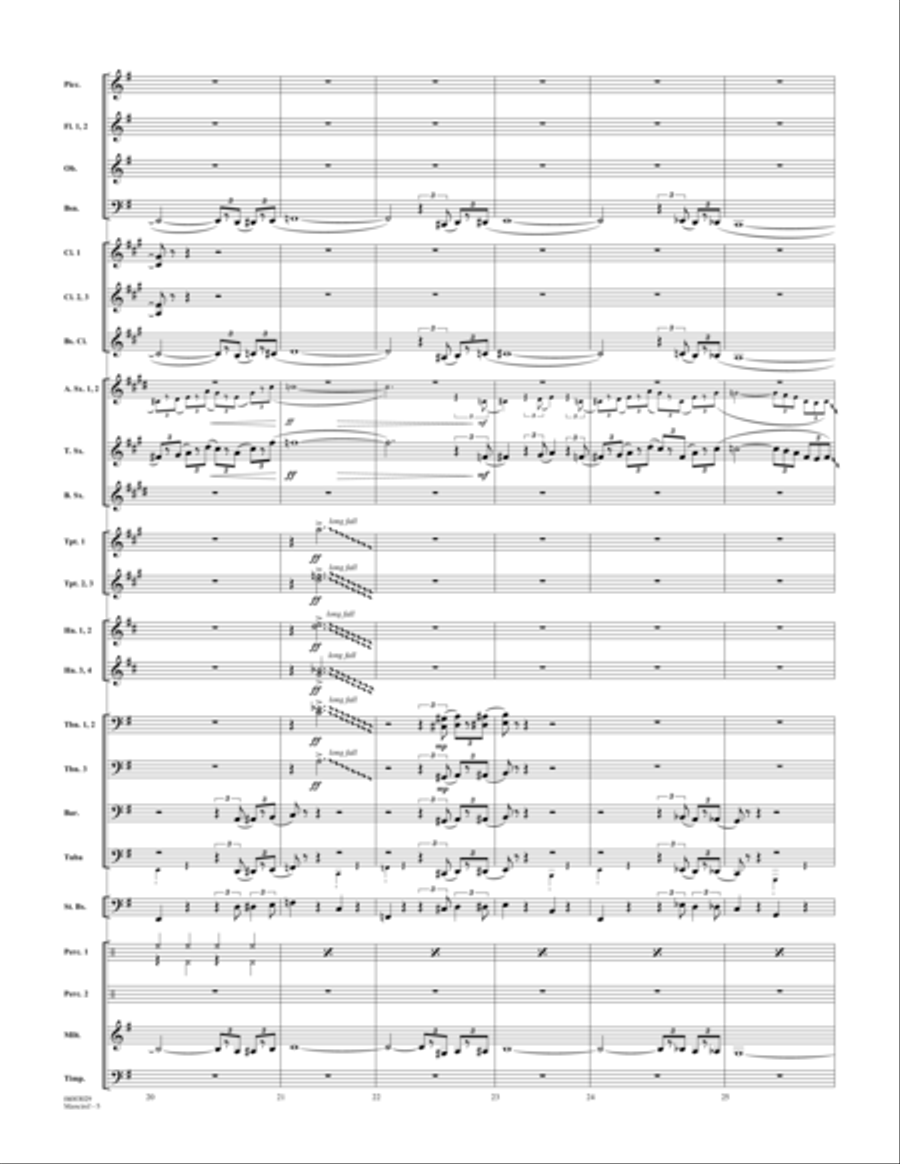Mancini! - Full Score Mancini! - Full Score Concert Band scores gallery preview page 5