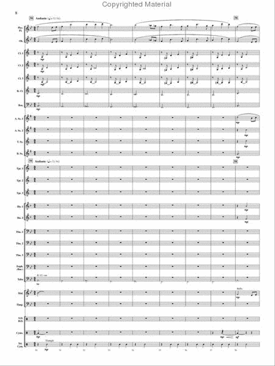 Ouverture Internationale Concert Band scores gallery preview page 9