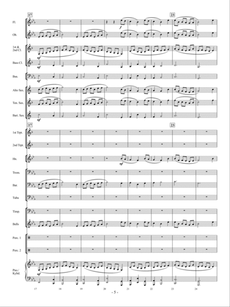 Prelude on a German Hymnsong Concert Band scores gallery preview page 4