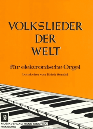 Book cover for Volkslieder Der Welt Fur Elektronische Orgel