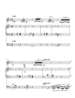 Hungarian Rhapsody for clarinet,string bass and piano