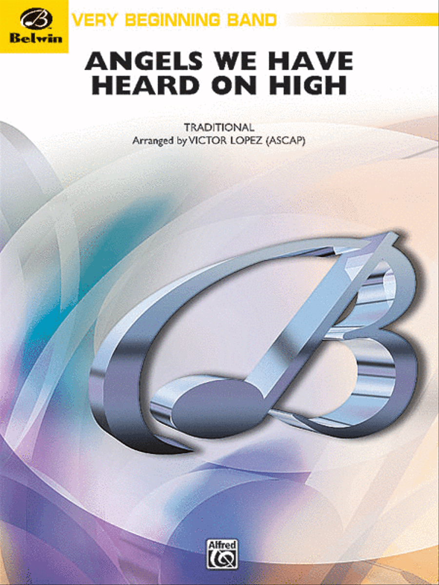 Angels We Have Heard on High Concert Band scores gallery preview page 1