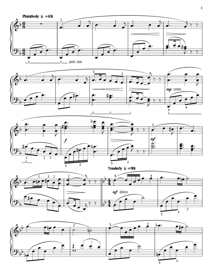 Supercalifragilisticexpialidocious [Classical version] (from Mary Poppins) (arr. Phillip Keveren) Piano Solo scores gallery preview page 3