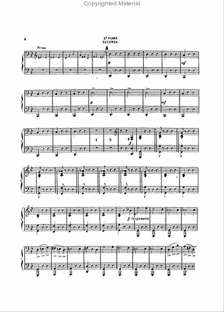 Danse Macabre, Op. 40 (Poème symphonique) Piano Solo scores gallery preview page 3