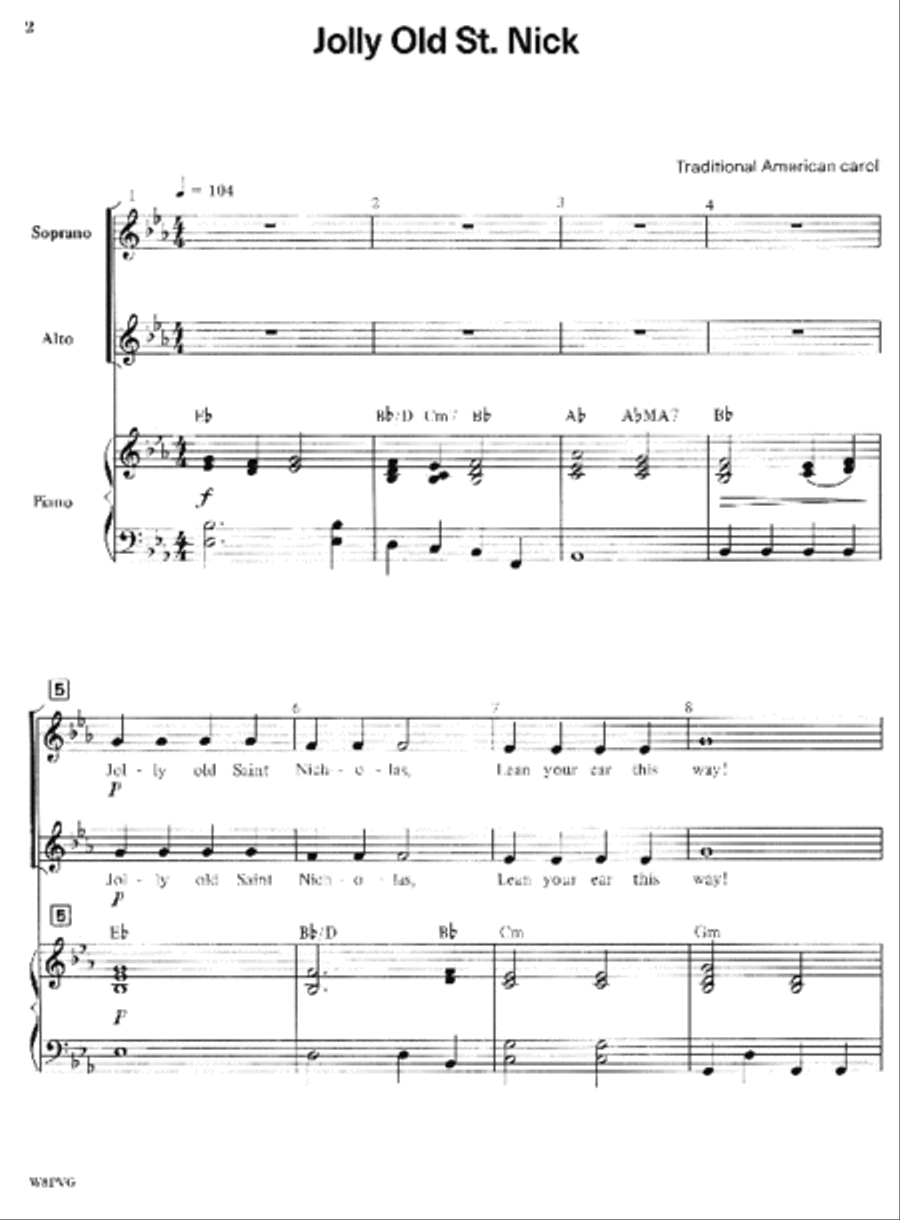 A Best in Class Christmas - Piano/Vocal/Guitar Concert Band Methods scores gallery preview page 2