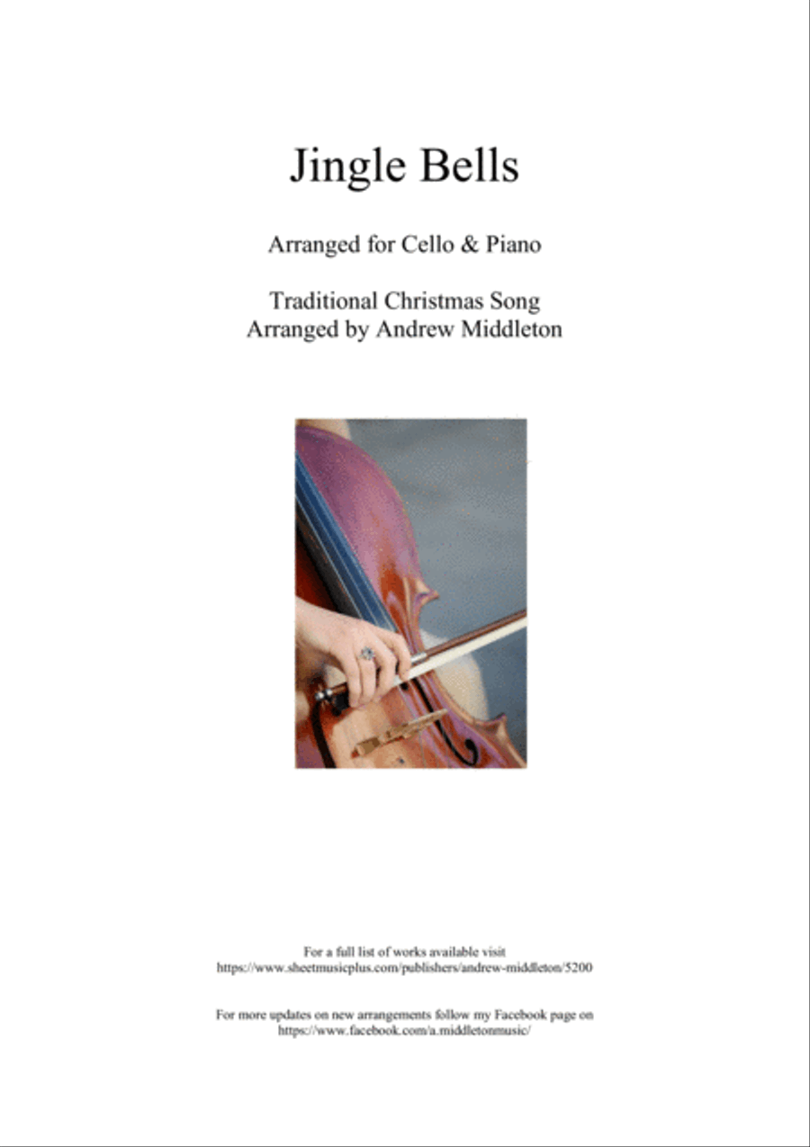 Jingle Bells arranged for Cello & Piano