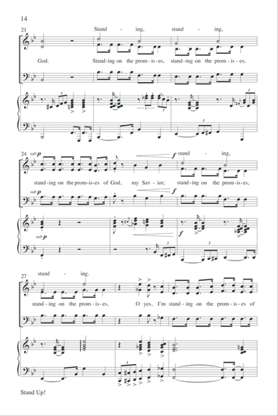 Gospel Great Gospel Great 3-Part scores gallery preview page 16
