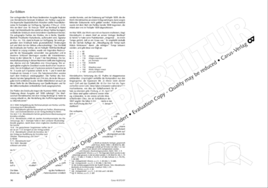 Psalm 42 4-Part scores gallery preview page 50