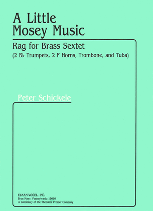 Book cover for A Little Mosey Music