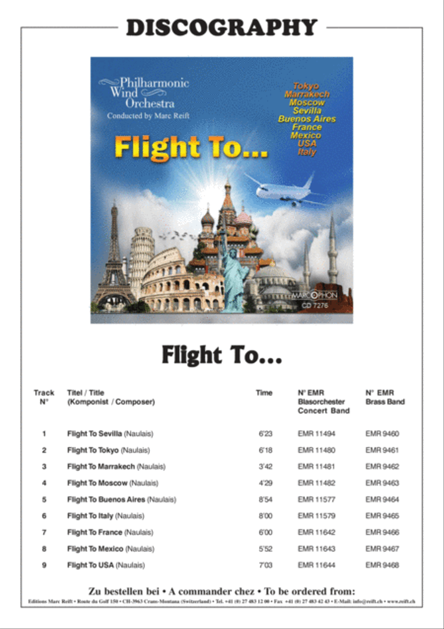 Flight To Sevilla Concert Band scores gallery preview page 3