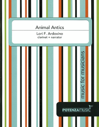 Book cover for Animal Antics