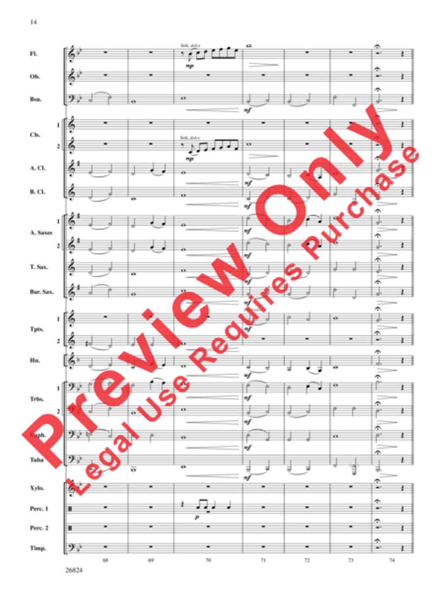 Contraption Concert Band scores gallery preview page 15