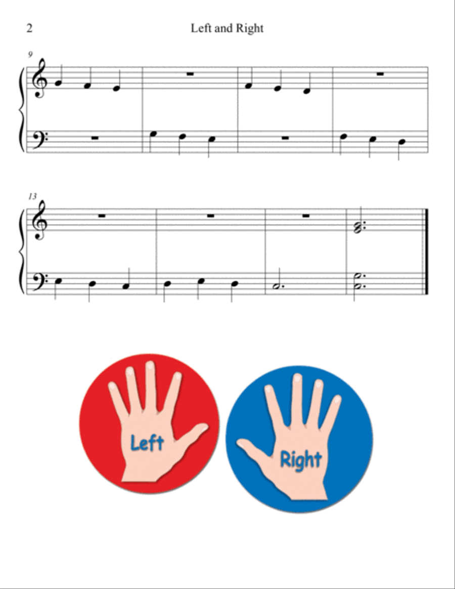 Left and Right Out of Sight Piano Method scores gallery preview page 3