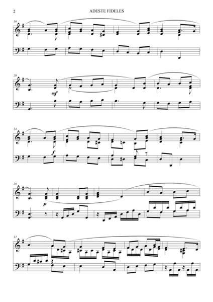 Adeste Fideles ( O Come Ye Faithfull) - Tradicional Hymn for Piano