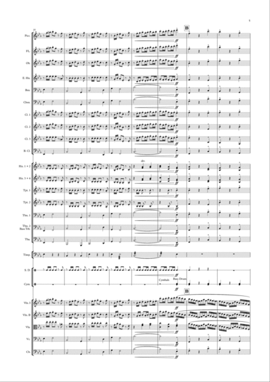 Chaconne Chaconne Full Orchestra scores gallery preview page 5