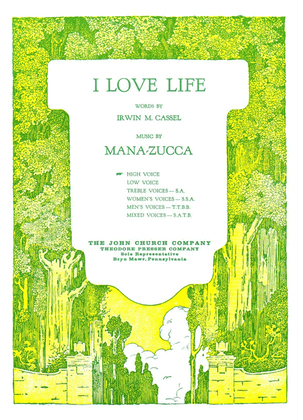 Book cover for I Love Life