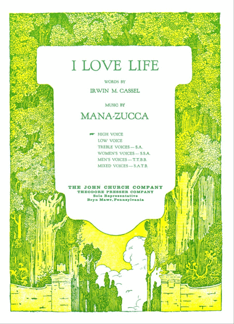 I Love Life I Love Life Chamber Music scores gallery preview page 1