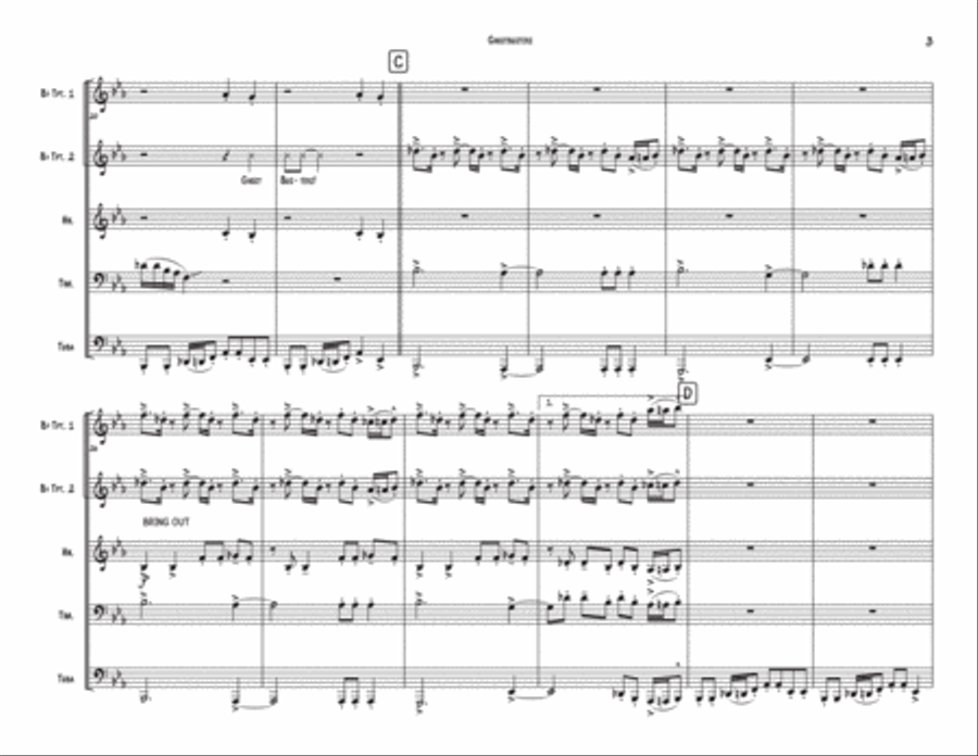 Ghostbusters Brass Ensemble scores gallery preview page 6