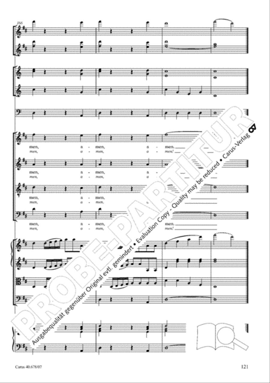Missa pastoralis bohemica 4-Part scores gallery preview page 134