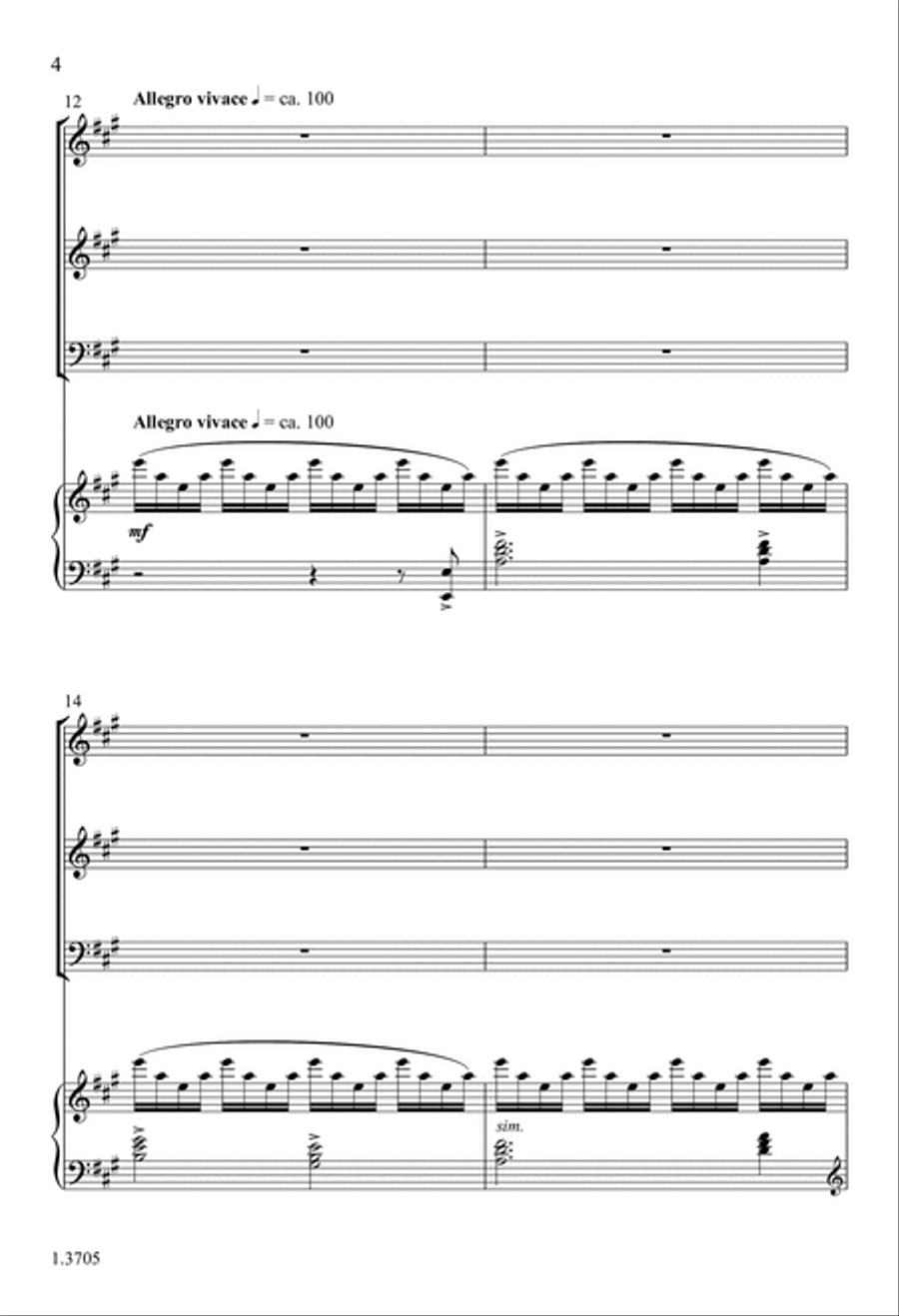 Horizon Horizon 3-Part scores gallery preview page 4
