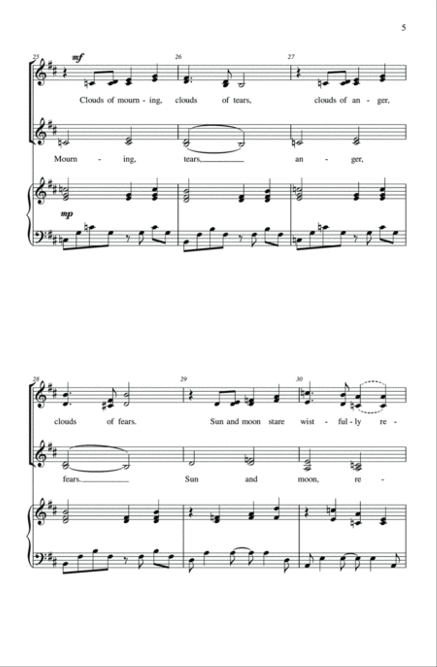 Autumn Gives Her Hand To Winter SSA scores gallery preview page 4
