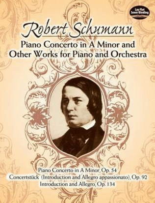 Book cover for Schumann - Piano Concerto Other Works Full Score