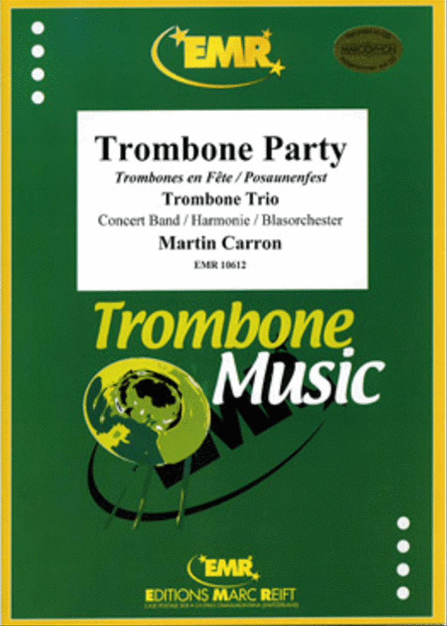 Trombone Party Trombone Party Concert Band scores gallery preview page 1