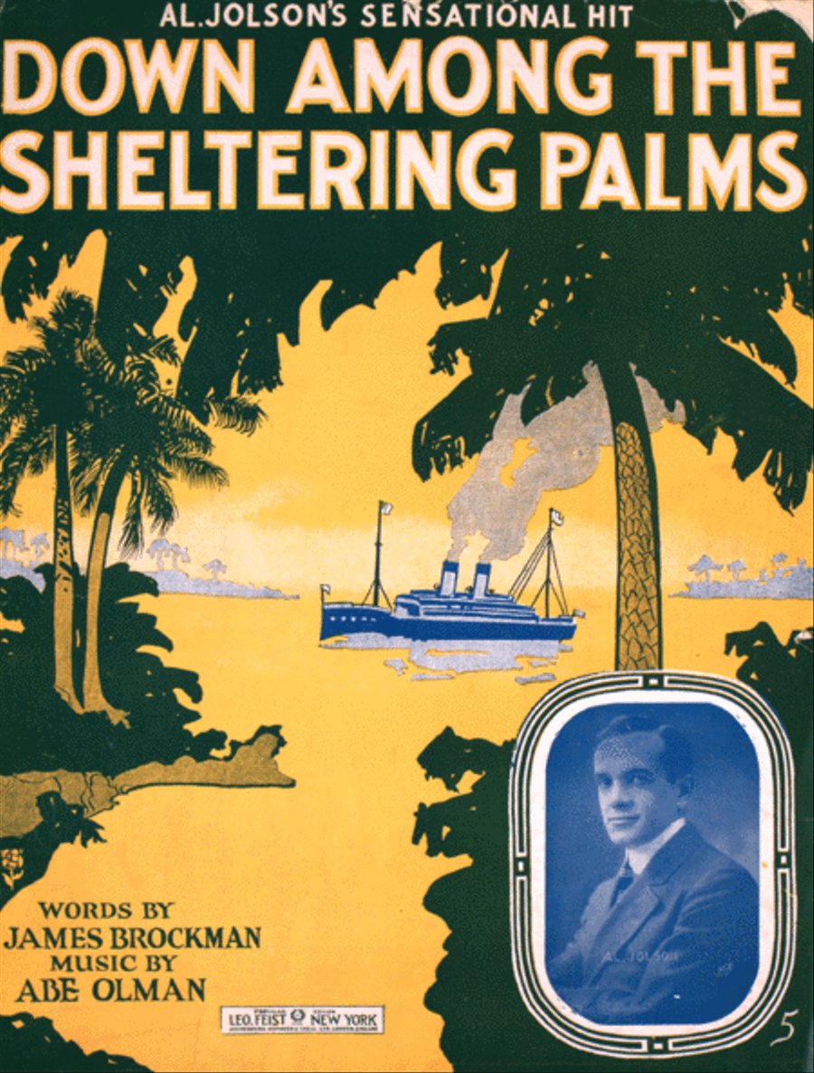 Down Among the Sheltering Palms Voice scores gallery preview page 1