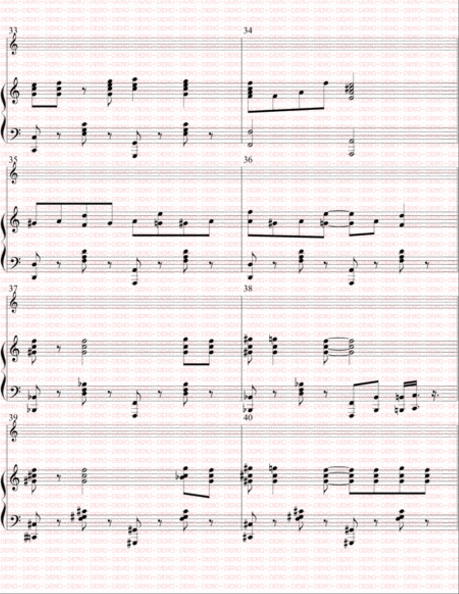 Cindy's Rag Piano Solo scores gallery preview page 5