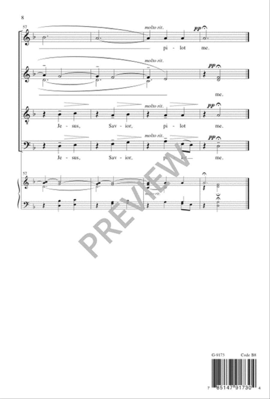 Hush the Ocean Wild 4-Part scores gallery preview page 8
