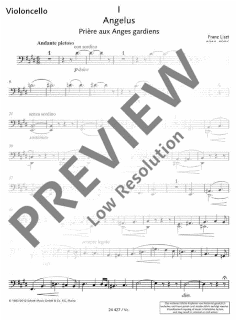 Angelus! Part scores gallery preview page 2