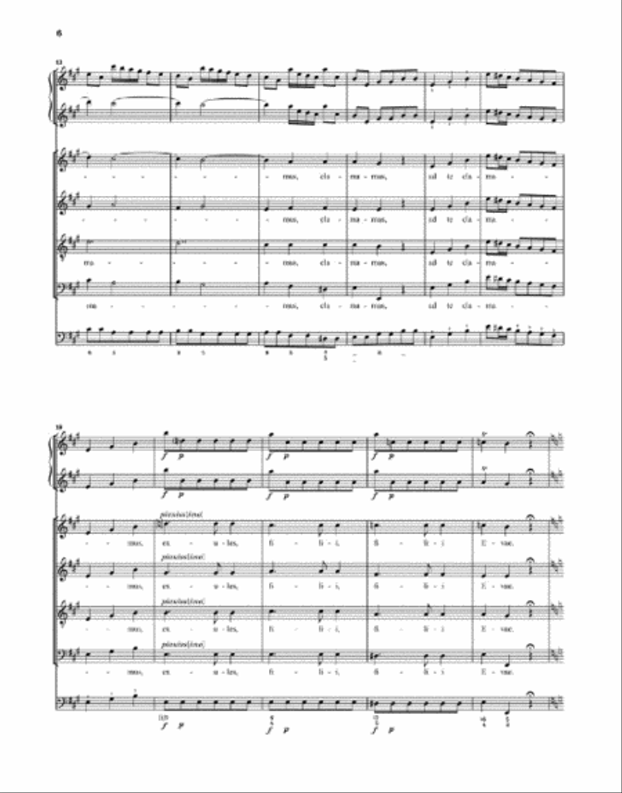 Verschiedene kirchenmusikalische Werke, 1. Folge Score scores gallery preview page 3