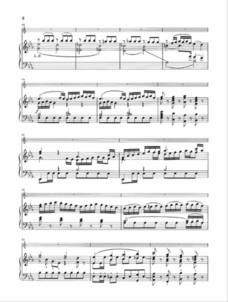 Concerto for Trumpet and Orchestra in E-Flat Major Hob.VIIe:1 Trumpet Solo scores gallery preview page 3