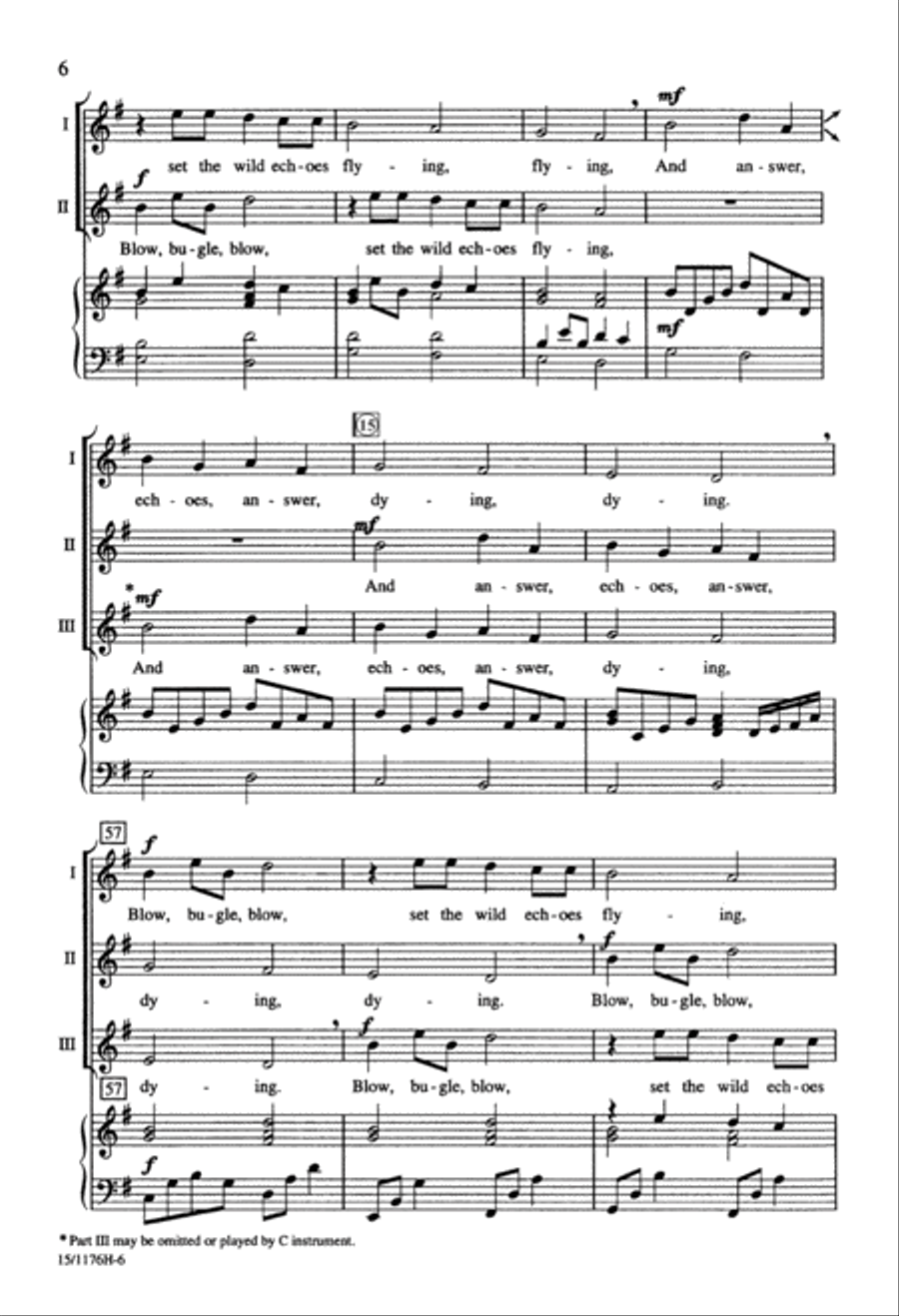 Blow, Bugle, Blow Blow, Bugle, Blow 2-Part scores gallery preview page 6