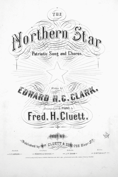 The Northern Star. Patriotic Song and Chorus