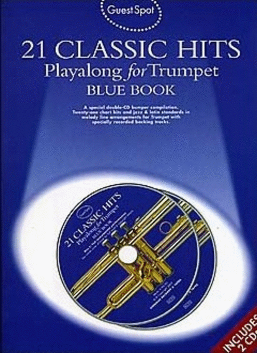 Guest Spot 21 Classic Hits Blue Trumpet Book/CD