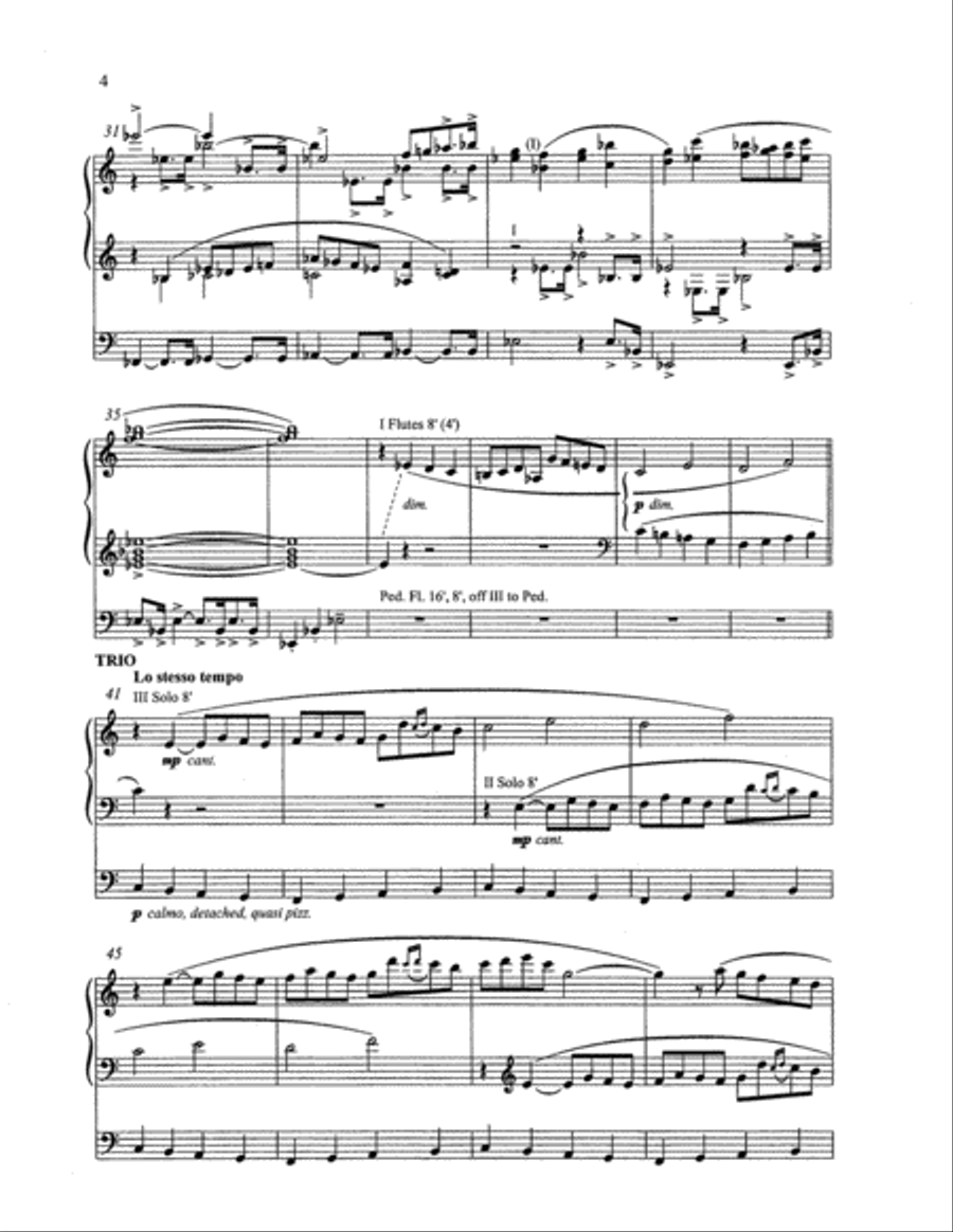 March for a Joyous Occasion Organ scores gallery preview page 7