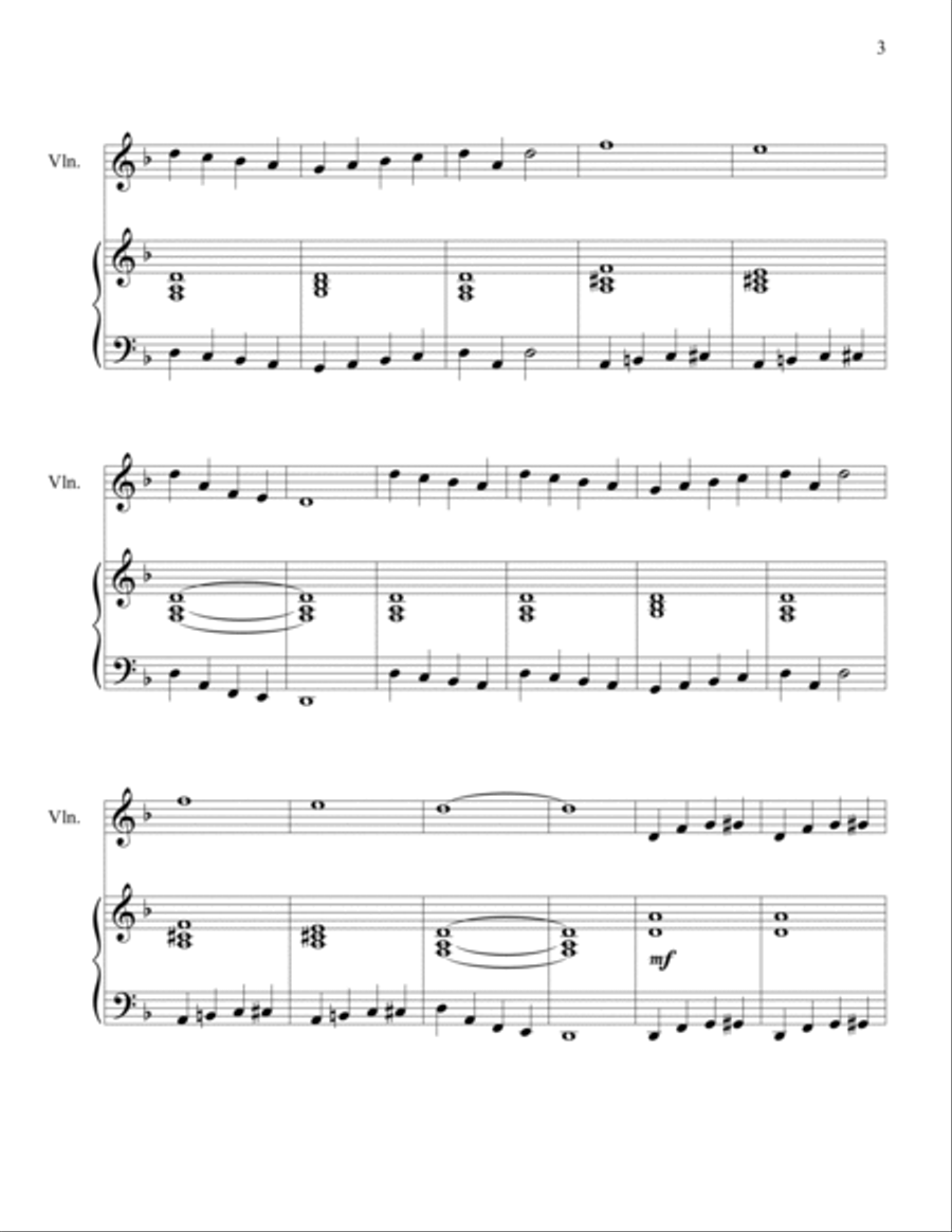 Jazz Duets for Piano and Violin String Duet scores gallery preview page 3