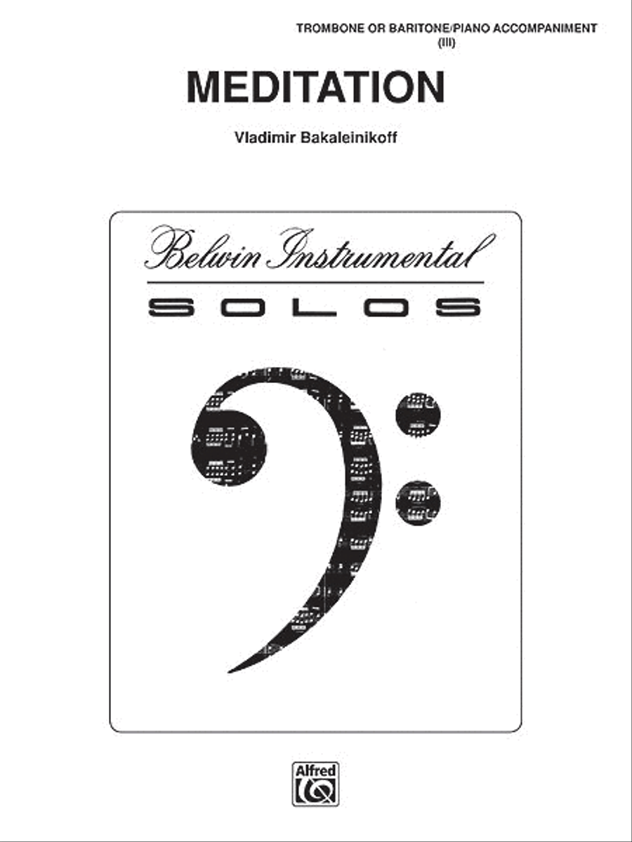 Meditation Meditation Small Ensemble scores gallery preview page 1