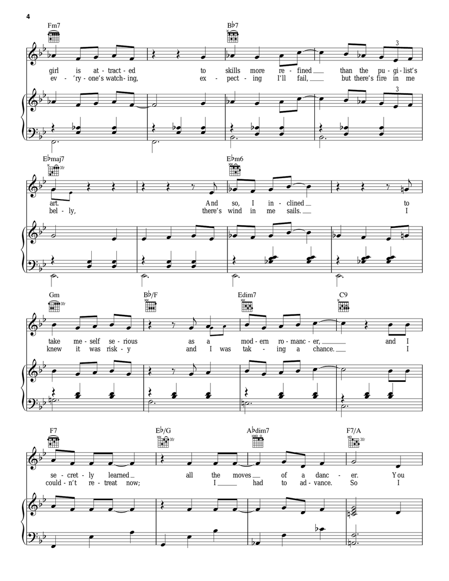 The Night The Pugilist Learned How To Dance Acoustic Guitar scores gallery preview page 4