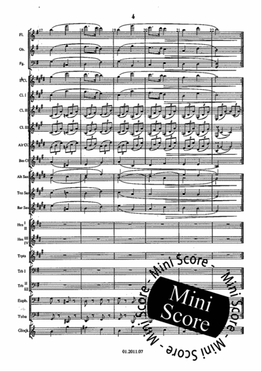 Kinderszenen Concert Band scores gallery preview page 10
