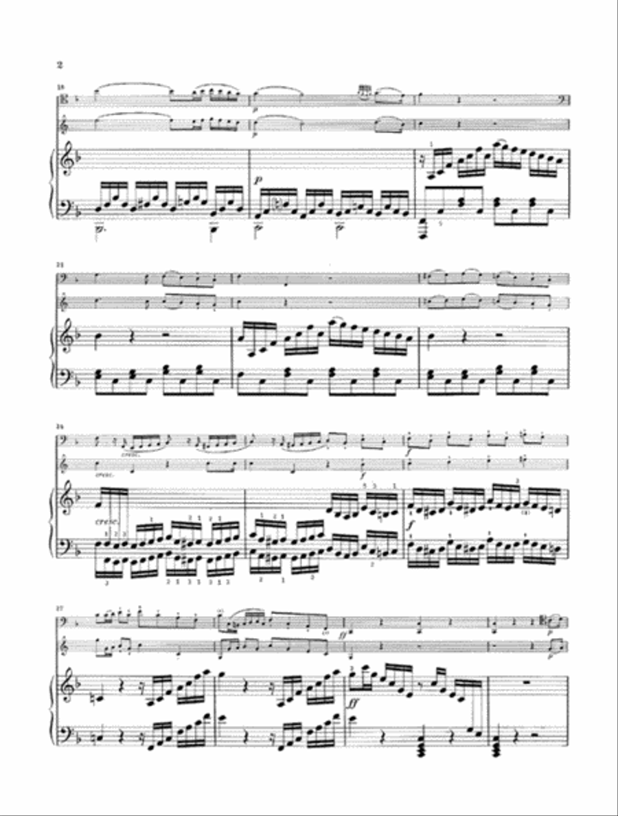 Sonata in F Major for Piano and Horn (or Violoncello) Op. 17 Horn scores gallery preview page 3