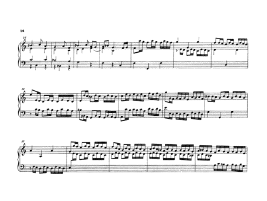 Krieger: Preludes and Fugues Organ scores gallery preview page 2