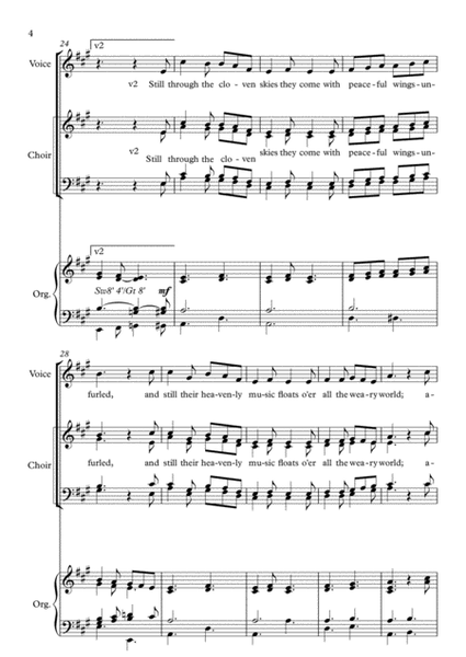 It Came Upon The Midnight Clear, Hymn Concertato for Congregation, Choir and Organ image number null